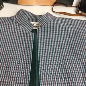 Vintage 80s Country Suburbans Plaid Blazer Size 8 ILGWU Made USA Preppy